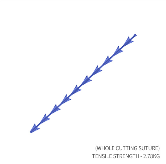 VOV Lift WHOLE CUTTING SUTURE — TENSILE STRENGTH 2.78KG